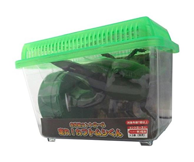 RC rhinoceros toys [Run! Beetle] [Beetle Black] Radio-controlled insects, radio-controlled insects, beetles, toys, boys' toys,