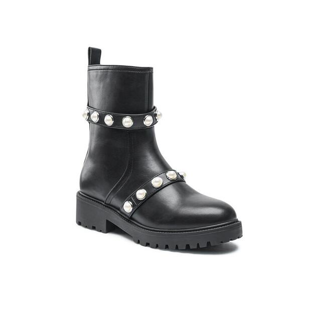 DeeZee WS0903-01 Black Ankle Boots
