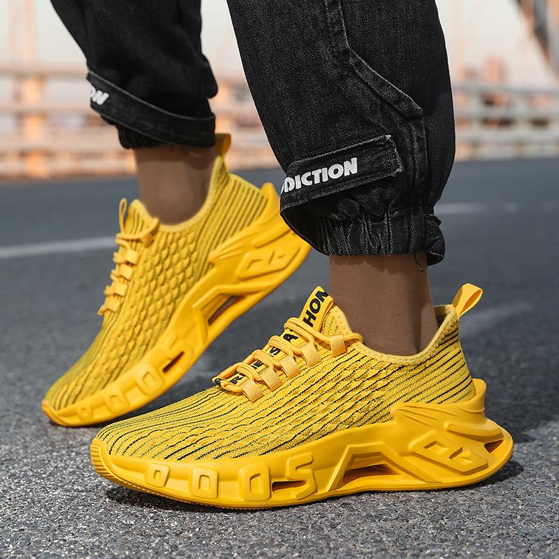 Fashion Men Running Shoes Lightweight Sneakers Designer Sneaker Male Breathable Tennis Shoe Non Slip New Sport Lightweight Breathable