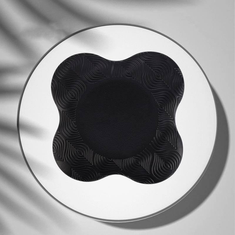 

Подушка-наколенник для йоги Мягкая подушка из пены TPE Поддержка Защитная подушка для локтя, ноги, руки Упражнения на баланс Фитнес-тренировка Коврик для йоги чёрный