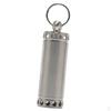 Case, Metal Waterproof Container with Keychain - Compact & Portable Select Sizes