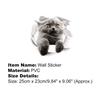 Yousheng Lovely Cat Toilet Lid Wall Sticker Fashion Home Art