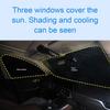 Car Windshield Snow Sun Shade Waterproof Protector Snow Cover Dual-purpose Winter Windscreen Front and Summer Sunshade Shil R5K7