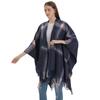 Autumn and Winter Shawl Classic Bag Fashion Catwalk Cape Cape Imitation Cashmere Split-ended Thermal Scarf