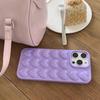 INS Stylish 3D Heart Design Mobile Phone Case for iPhone 16 Pro Max 15 Y2K 15 Plus-Trending Protective Shockproof Cute Cover