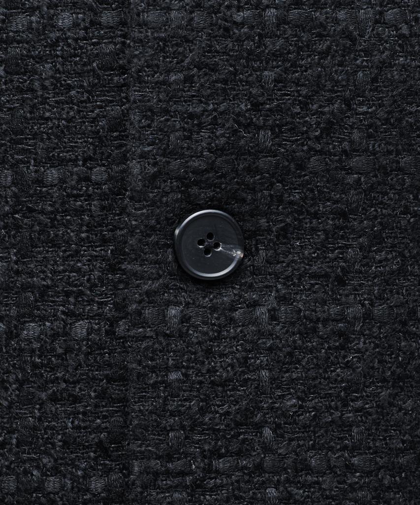 Musinsa Standard Round Neck Tweed Jacket [Black]