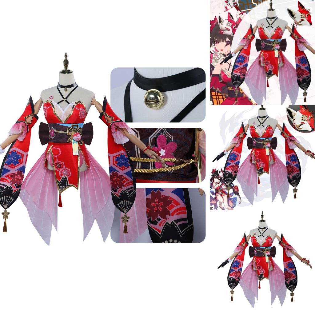 Northwater Trade Fireworks Cosplay Costume Polyester Game Theme Spring 2024 Release