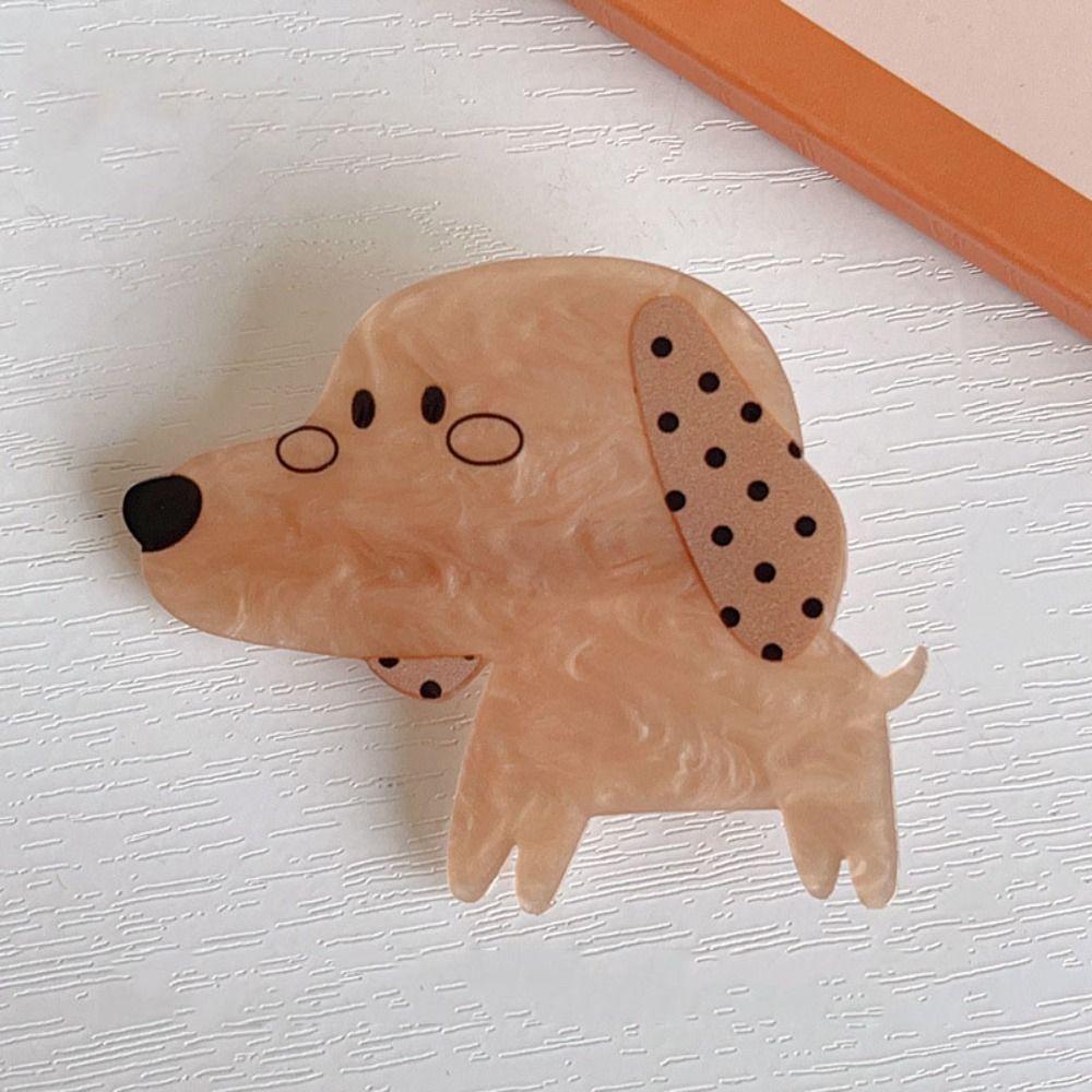 Korean Style Cartoon Duckbill Clip Animal Cartoon Hair Clip Cute Cat Acrylic Hairpin  Kids
