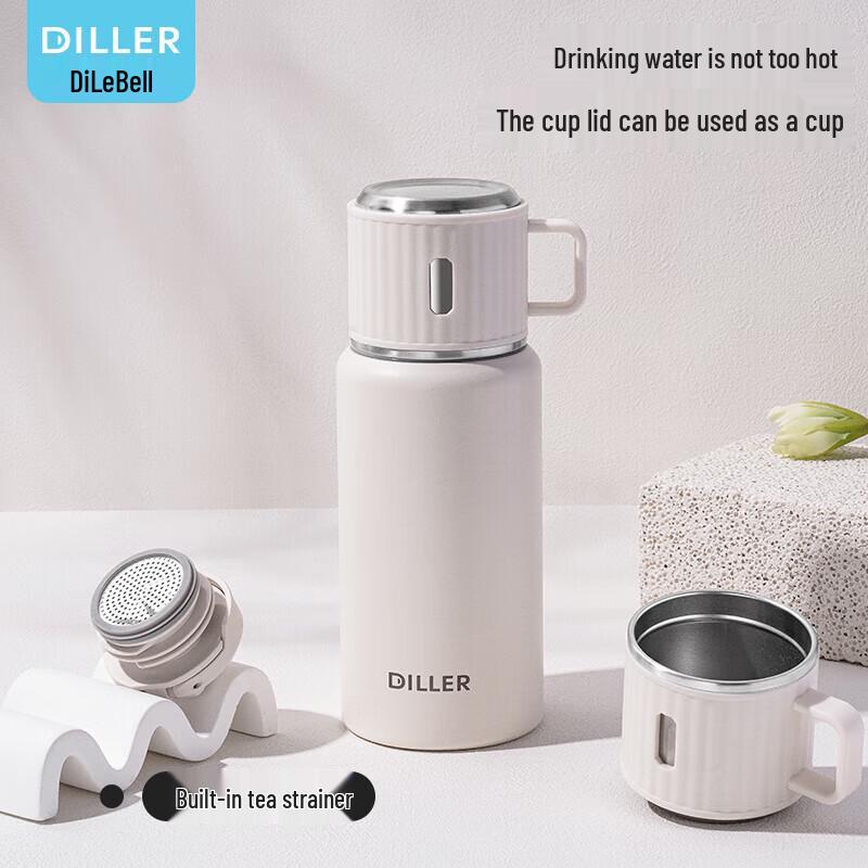 Diller MLH9119 316 Stainless Steel Insulated Mug with Tea Infuser
