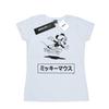 Disney Womens/Ladies Mickey Mouse Skating Cotton T-Shirt