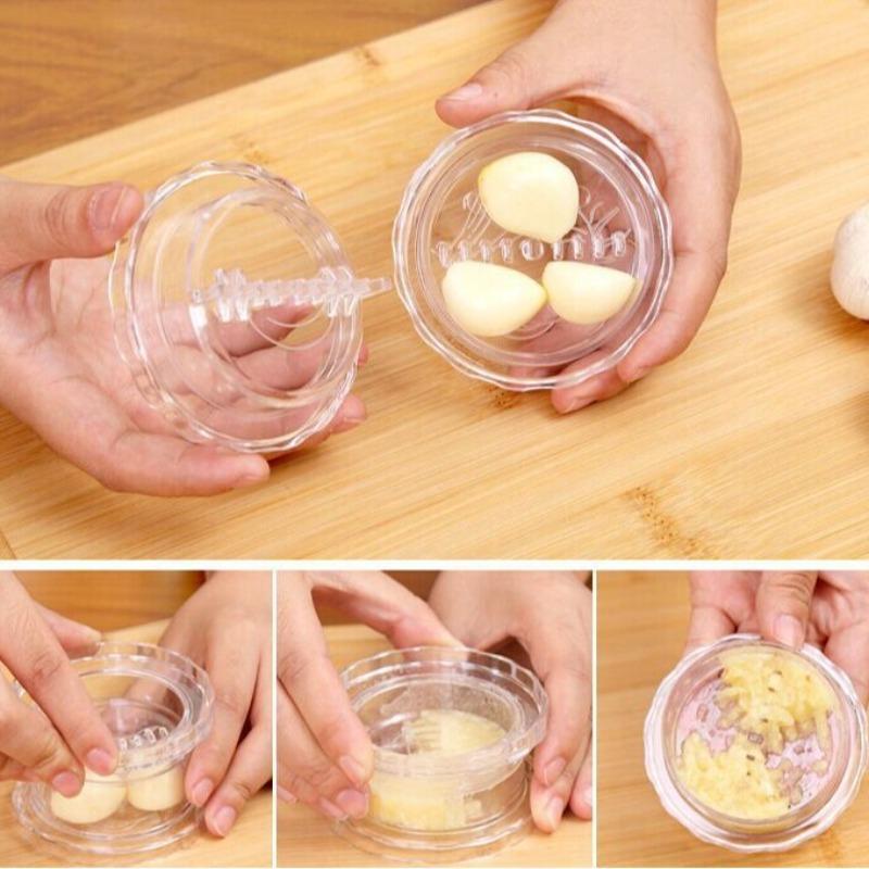 Kitchen Utensils: Twisted Garlic Box Stripping Garlic Chasing Pressing, New Kitchen Utensils Grinding Machine Vegetable Tool