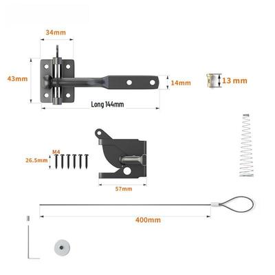 Heavy Duty Fence Gate Latch Lock