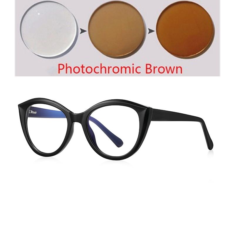 Leopard Frame Round Presbyopic Glasses Women Fashion TR90 Farsightedness Spectacles 0 To +6 0