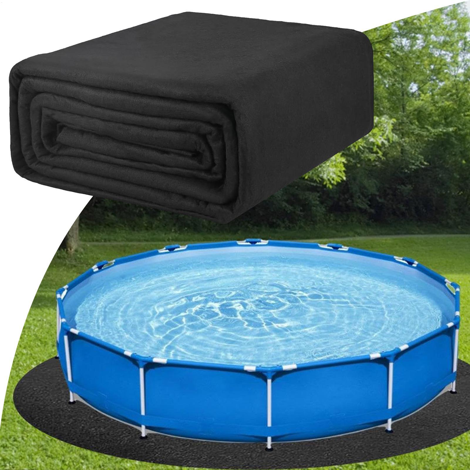 Pool Pad Pool Mats for Floor Shield Ground Protection Pond AboveGround Pool Liner Pad Round Floor Swimming Pool Padding Mat