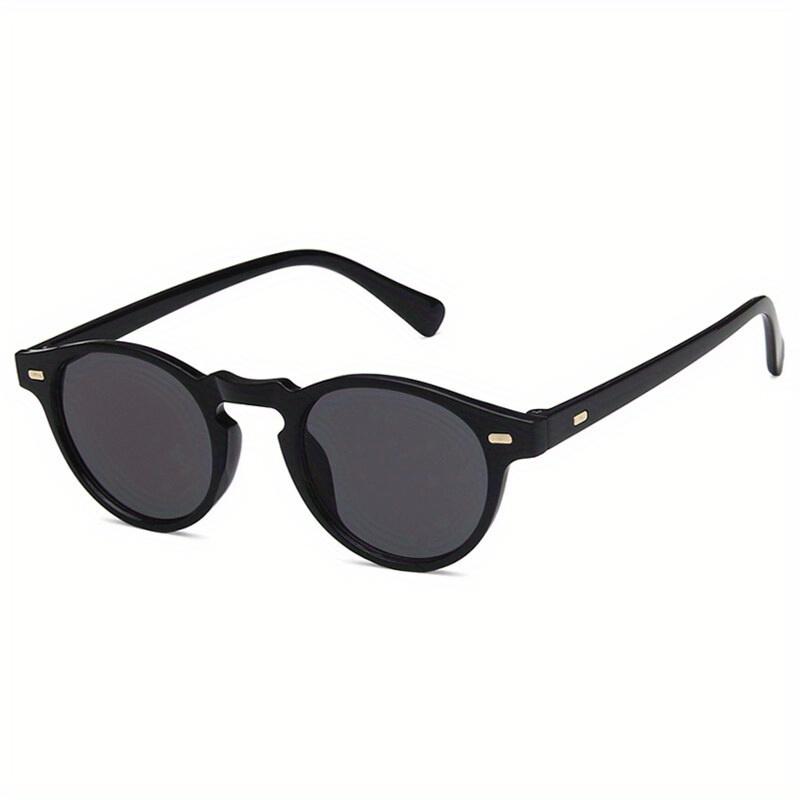 Retro Round Sunglasses Fashion Rice Nail Box Sunglasses For Men And Women Trend Joker Style