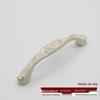 Ivory White Zinc Alloy Minimalist Round Pull Handle for Cabinets and Drawers
