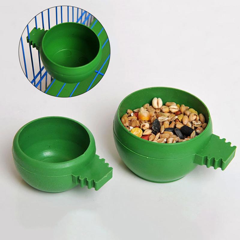 

1PC High Quality Food Water Bowl Sand Cup Feeding With Handle Plastic Splash-proof Cup Pet Supplies