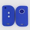 2 Button Silicone car Cover Flip Folding Key Shell Protector For Nissan Micra K12 Note Navara Qashqai PATHFINDER Keyless