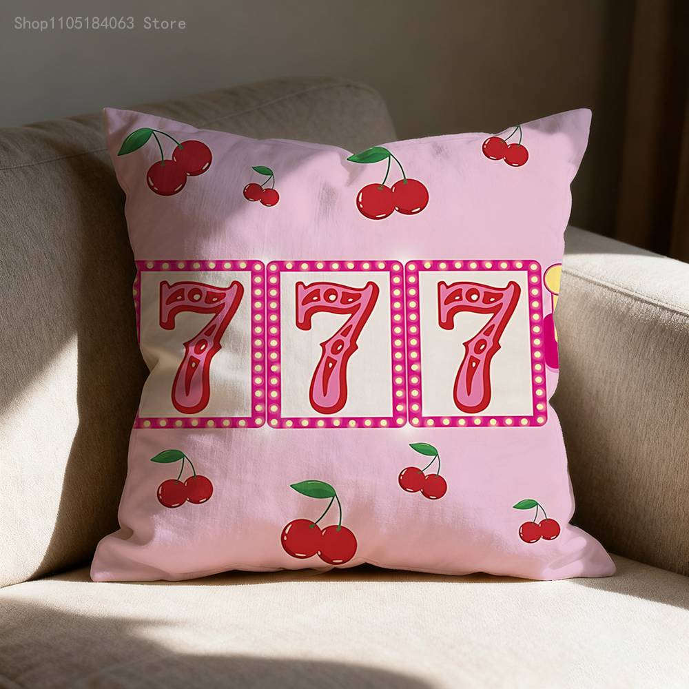 Pink Bookish Book Lover Pillowcases Bedroom Living Room Sofa Home Decor Polyester Cushion Cover with Zipper