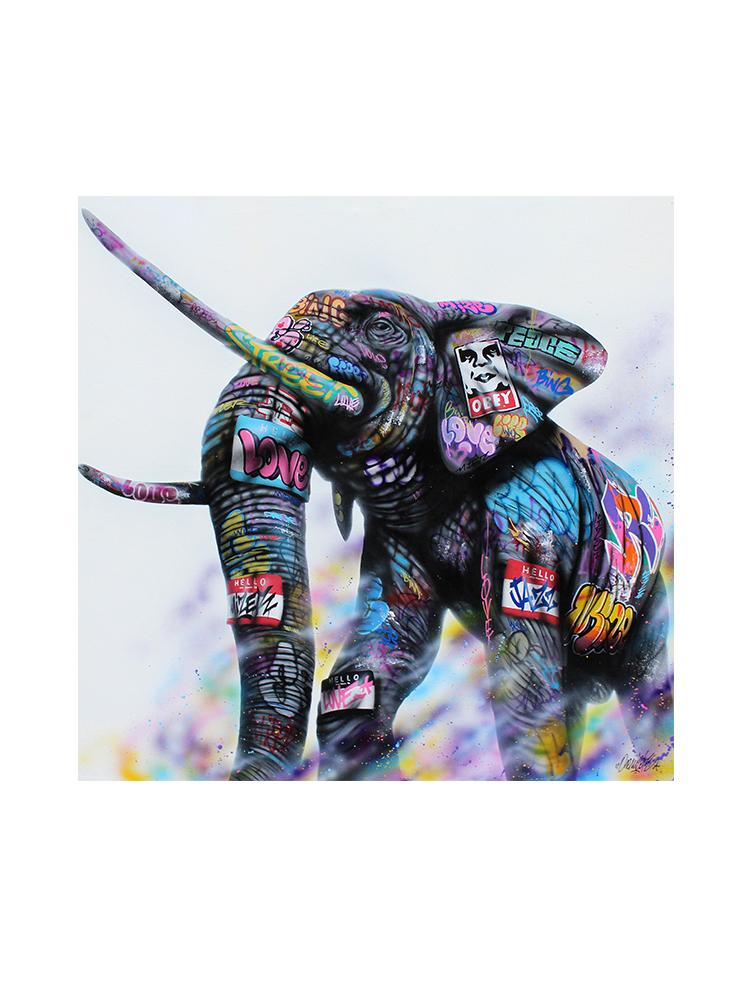 Graffiti-Kunst, Gamepad, Fingergeste, Löwe, Poster und Drucke, abstrakte Leinwandmalerei, Wandkunst, Bilder für Zuhause, Raumdekoration