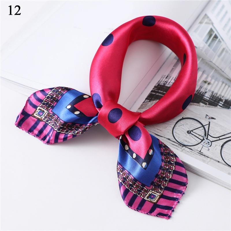 

Солнцезащитный головной платок Хлопково-льняной квадратный платок Женский цветочный персиковый шейный платок Модный декоративный шейный платок Повязка для волос 58*58см