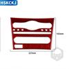 Real Carbon Fiber Central Control Panel Sticker Interior Accessories Styling Decoration For Infiniti G37 2007-2013 Q60