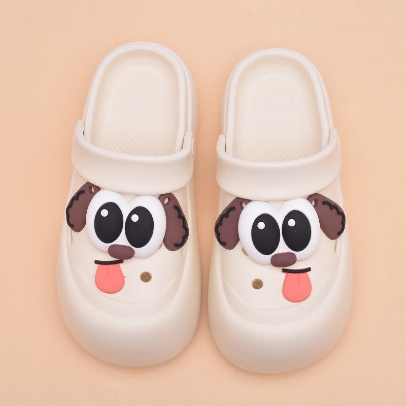 New hole shoes women's platform cute summer beach non-slip bag head breathable outside wear cool slippers