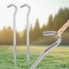 20pcs Impregnable Inflexible Tent Stakes Canopies Awnings Nails Tent Pegs Stakes for Camping and Outdoor Event
