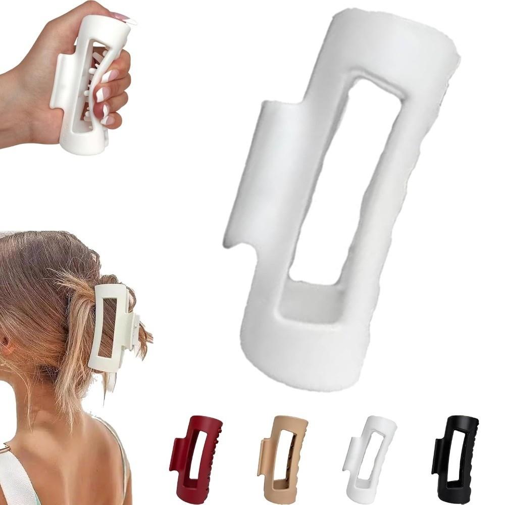 Flexible Ponytail Hairpins Comfortable Non-Slip Matte Barrettes Hair Clips for Thick or Fine Hair