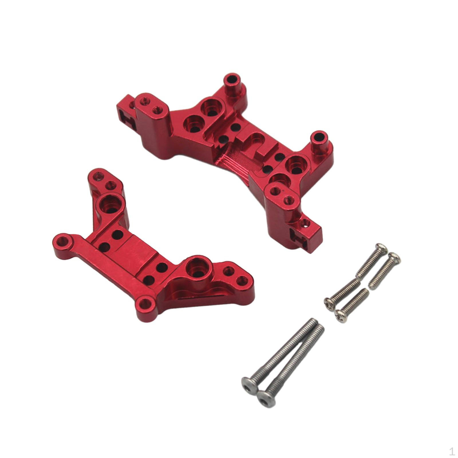 

1/16 RC Car Shock Mount Upgrade Mounts Front And Rear червоний