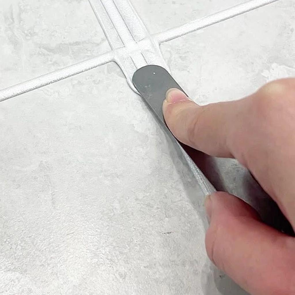 12Pcs Grout Scraper Tool Set Multipurpose Plastic Scrapers Caulking Tool For Tile Glass Surface Cleaning