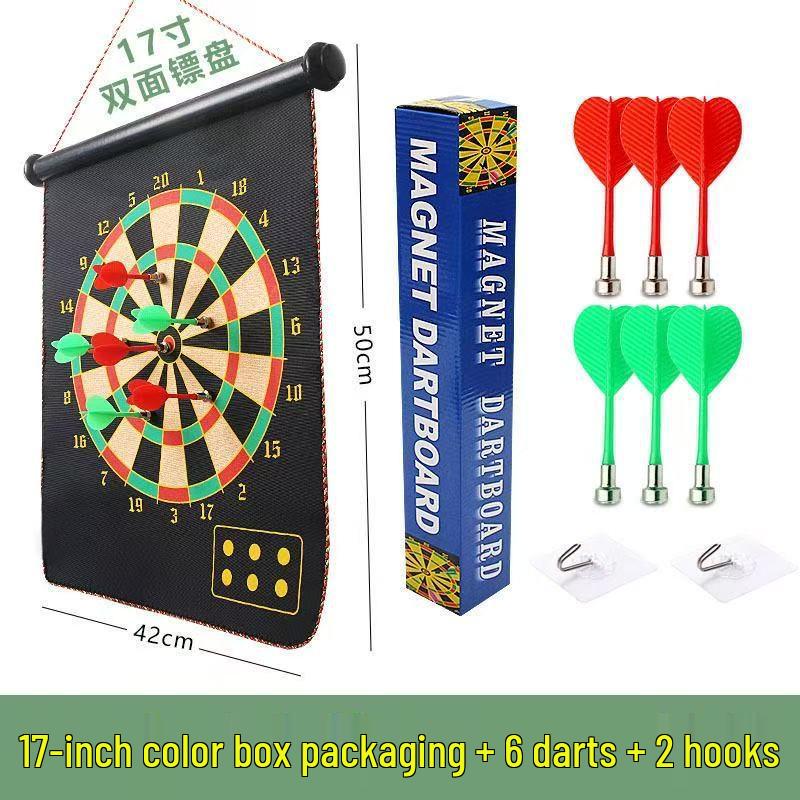 Children's Indoor Magnetic Dartboard Set: Safe, Fun Target Game