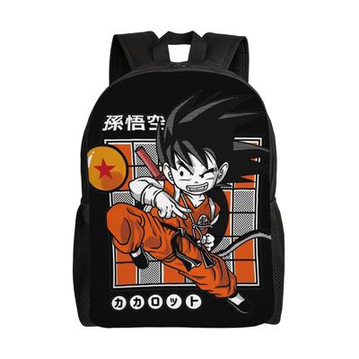 Songoku Dragon Ball Z  Backpack for Men Women Teenage Student Business Daypack  College Shoulder Bag Durable