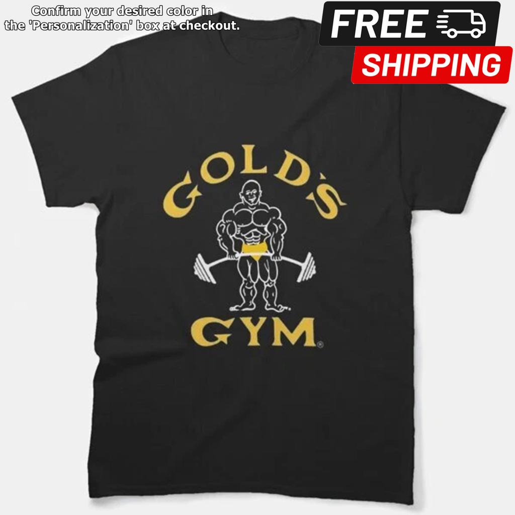 Gold Gym Gold Classic T-Shirt, Us Size S-5Xl