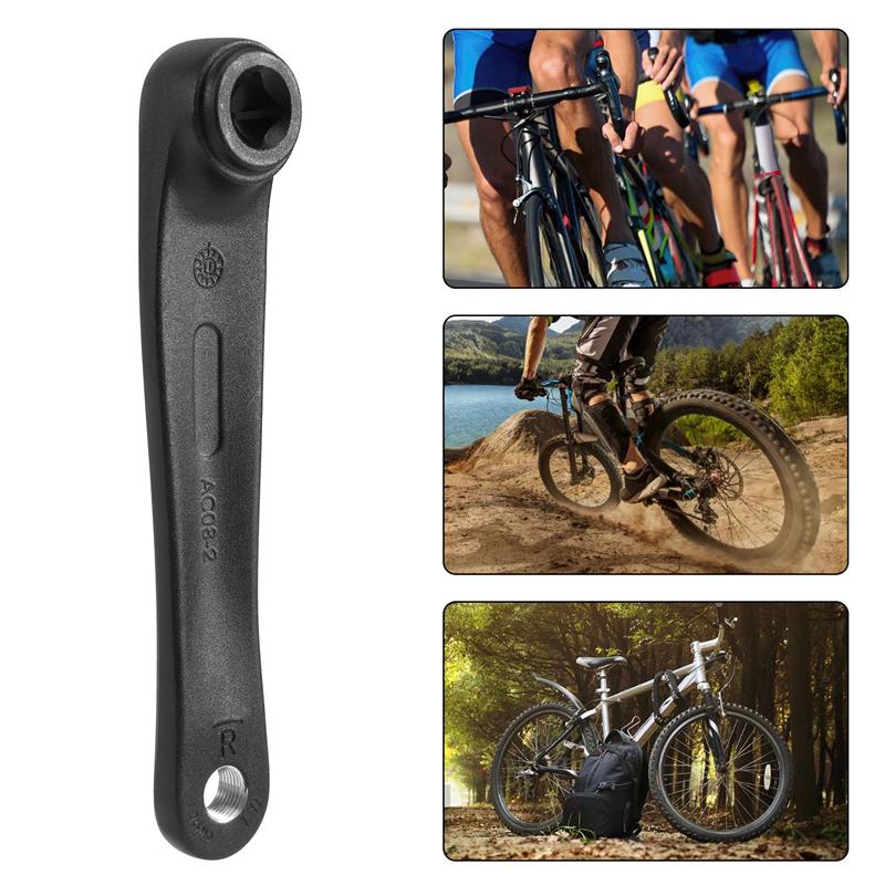 For Bafang Crank Left/Right Crankset Electric Bicycle Crank Arm BBS01 BBS02 Ebike Crank For 8Fun Mid Drive Motor