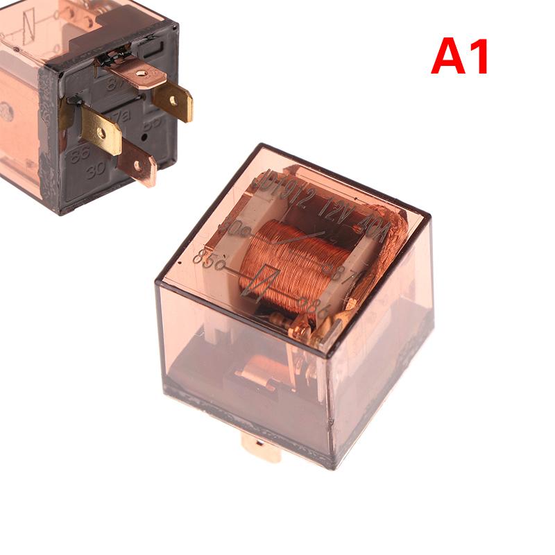 

Реле автомобільне водонепроникне 12В 24В 4-контактне 5-контактне SPDT реле керування автомобілем 40А 60А 120А автомобільні реле високої комутаційної здатності