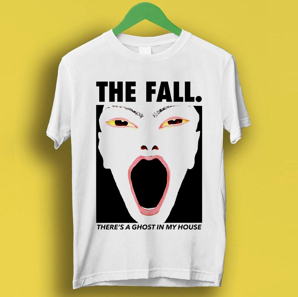 The Fall There's A Ghost In My Punk Rock Retro Music Gift Top Tee T Shirt P1797