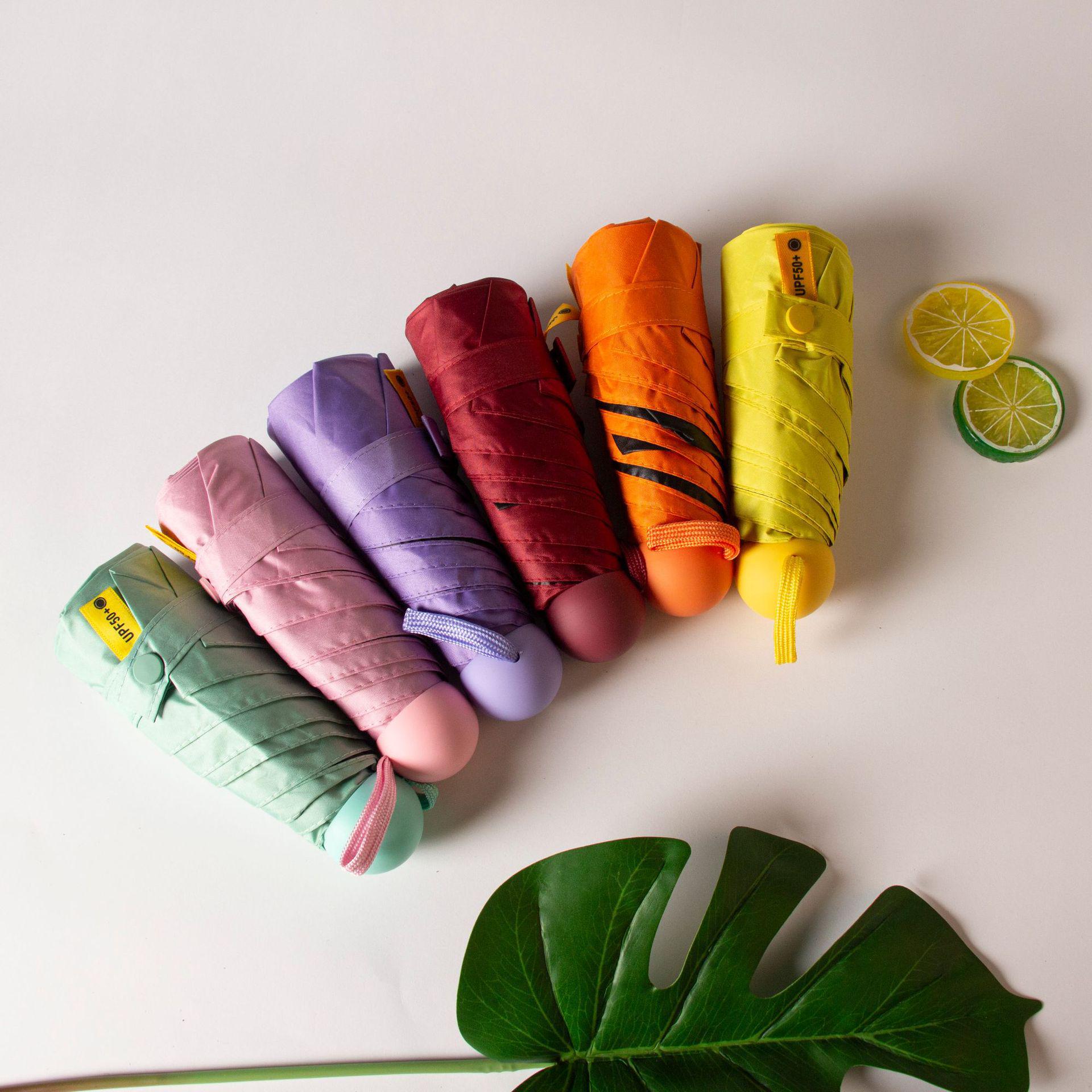 

Ретро Масляная Живопись Автоматический Зонт от Солнца и Дождя – Женский Портативный Солнцезащитный Зонт Five-Fold Manual Six-Rib (Compact Pocket Umbrella)