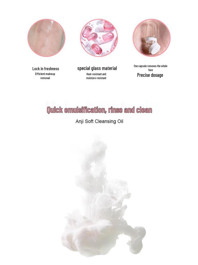 ZVEV Anji Nourishing Cleansing Oil - Gentle, Non-Irritating, Moisturizing Makeup Remover with Plant-Based Deep Purifying Formula