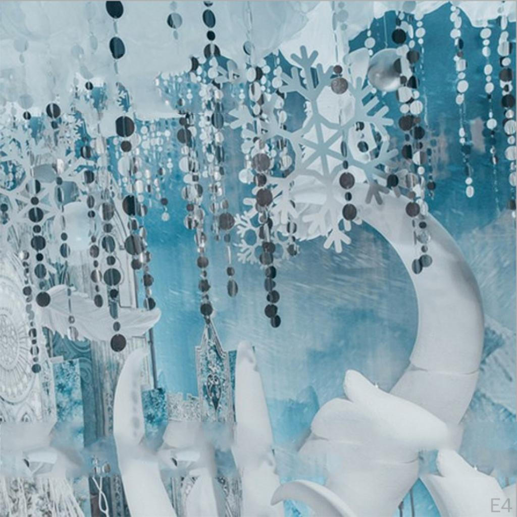 3pcs Glitter Thread Curtain Fringed Curtains Decoration