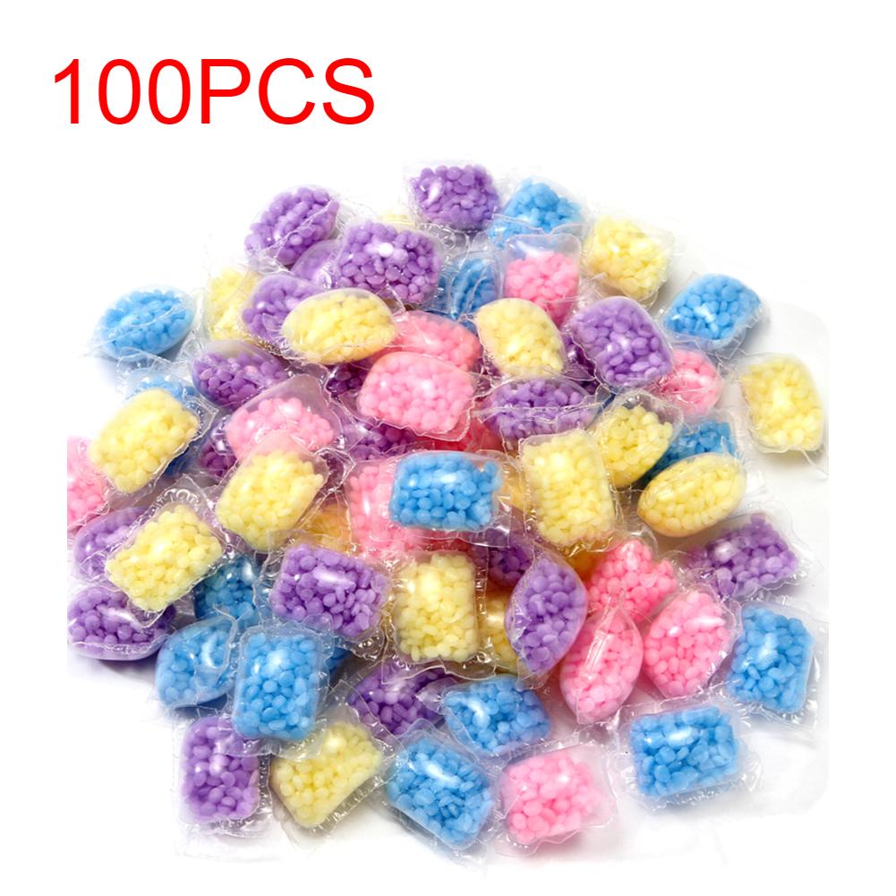 100-500PCS  Laundry Beads Detergent Liquid Capsule Ball Fragrance Beads Soft Clothing Diffuser Perfume for Washing Machine