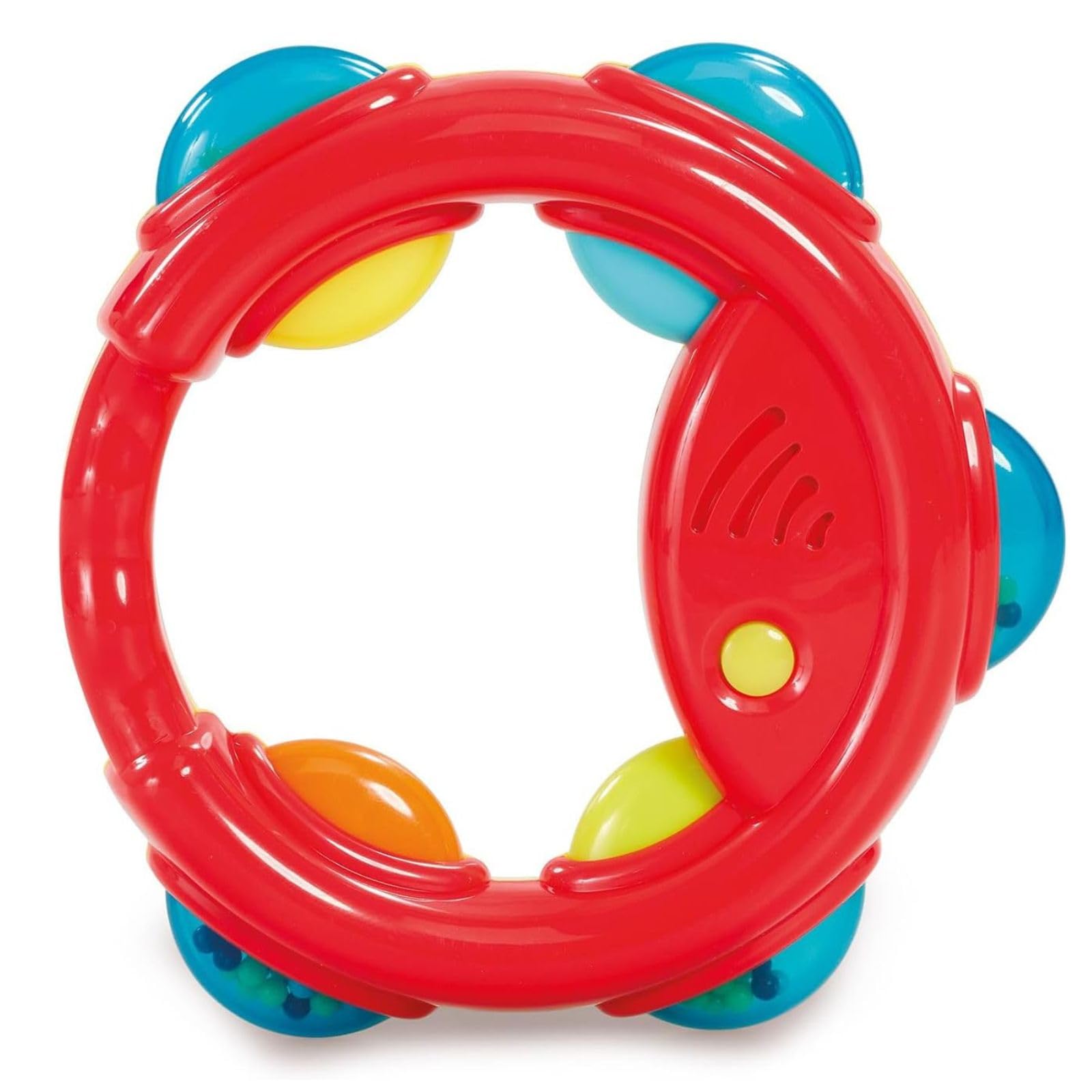 

Early Learning Centre Baby Toy Tambourine Rattle Rattles Makes Sound Baby Gift 200563 Authentic