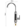3000W Tankless Heating Faucet LCD Display Electric Hot Water Heater Faucet Instant Electric Water Tap Kitchen Supplies