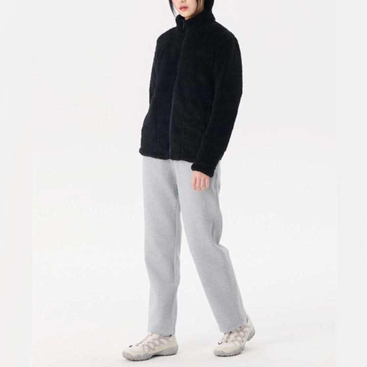 New FILA Velvet Feel Coat Unisex Black 1100FS2PLG4101XBLK