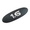 ESP998 Black Chrome 1.6 Mould Badge Monogram Emblem for Renault Clio  119 Mm X 39 Mm Made In Turkey 