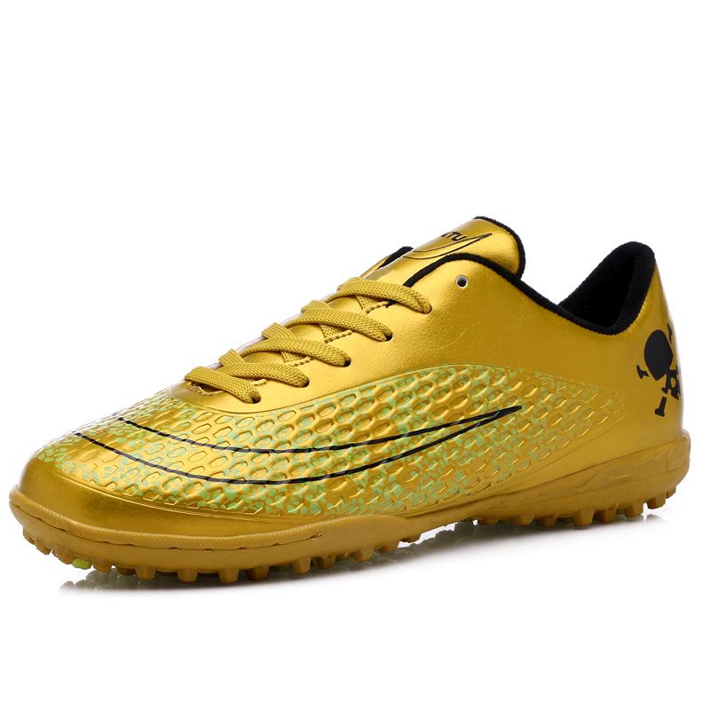

2025 new FGTF football shoes men s breathable low-top broken nail football shoes fashion football training shoes 34
