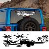 Car Camping Style Sticker Vinyl Waterproof Decor Decal Decoration Auto Tuning Accessories For Jeep Wrangler JL JLU Gladiator JT