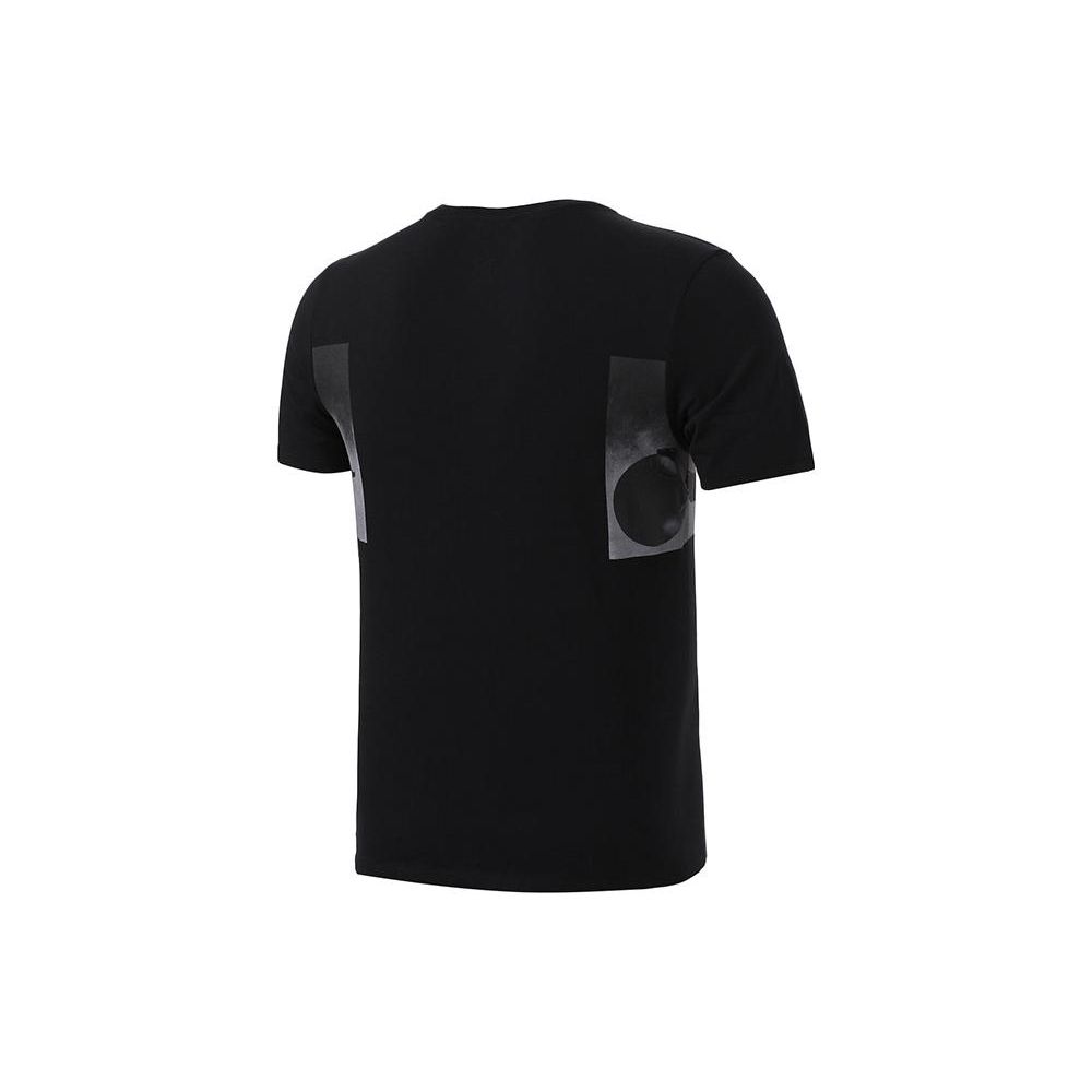 Jordan Character Print Crew Neck Short Sleeve T-Shirt Men Tops Black 862432-010
