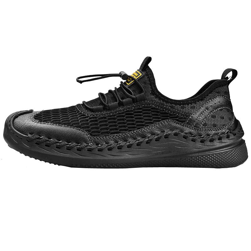 Leather Shoes Man Casual Loafers Luxury Design Slip On Male Dress Shoes Leisure Style Big Size Outdoor Wear-resistant Sole
