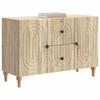 TV Cabinet in Sonoma Oak 89 x 34.5 x 60 cm Particleboard